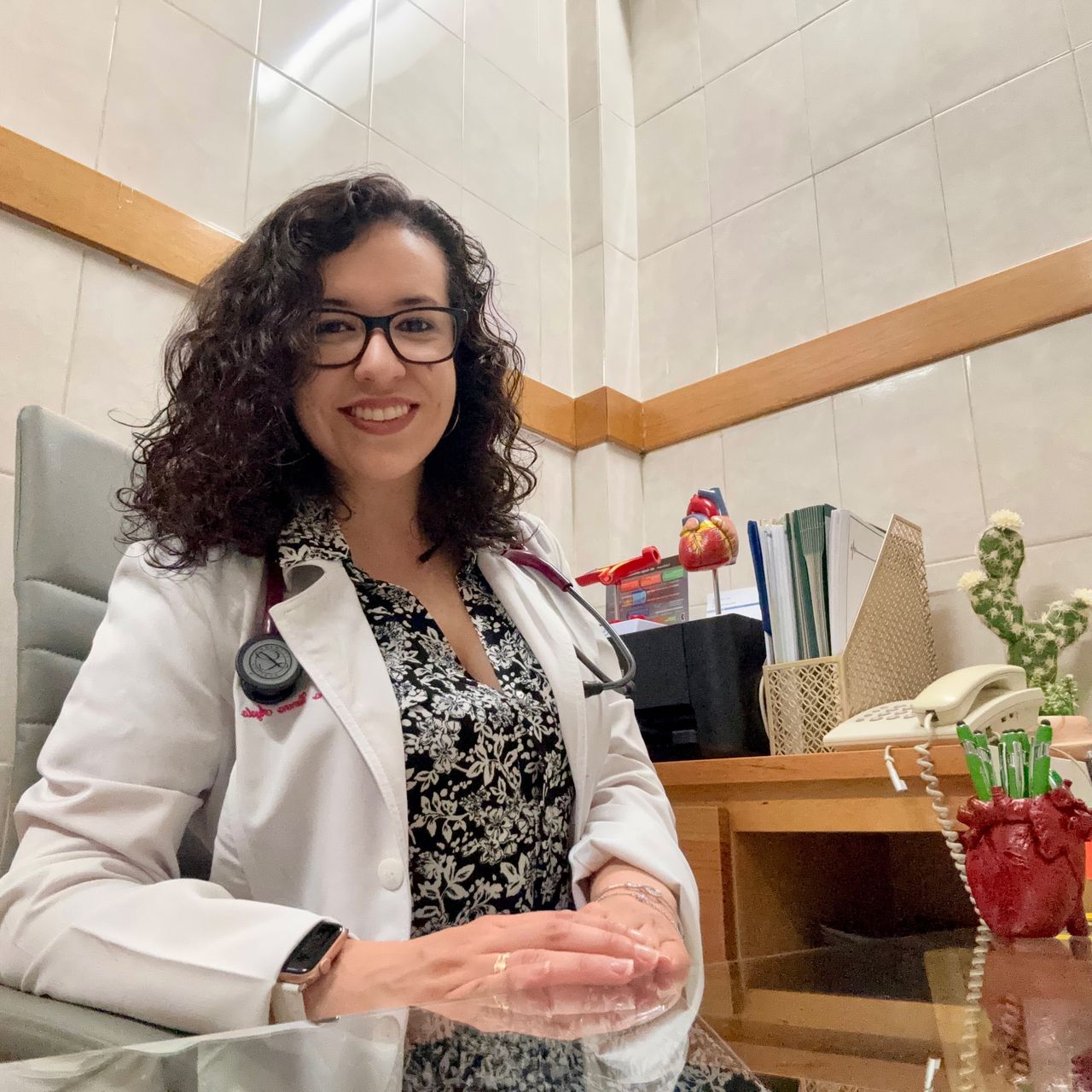 Dra. Ximena Ayala Huerta, especialista en cardiología